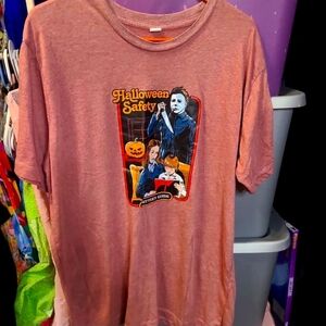 Michael Myers - Halloween Safety “A Sitters Guide” T-Shirt Size XL Unisex